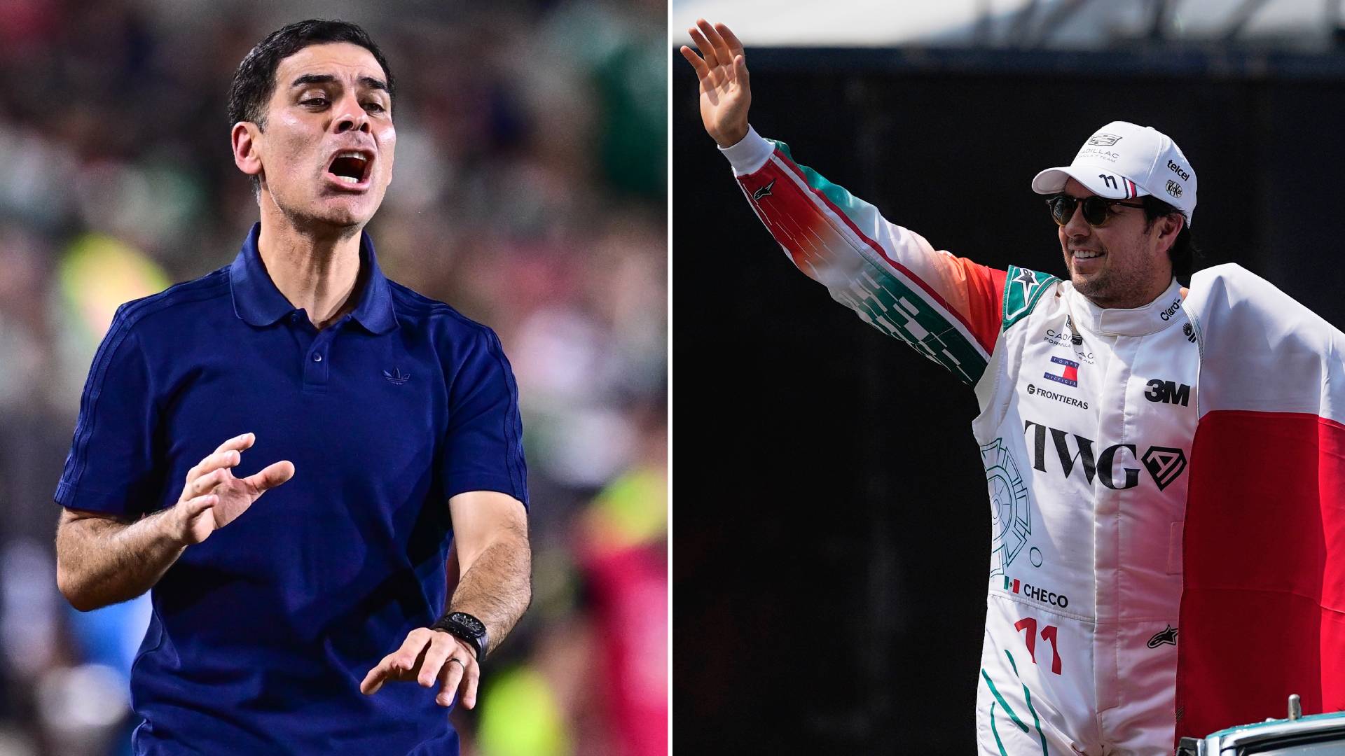 Rafael Márquez / Sergio Pérez MEXSPORT / LAPRESSE
