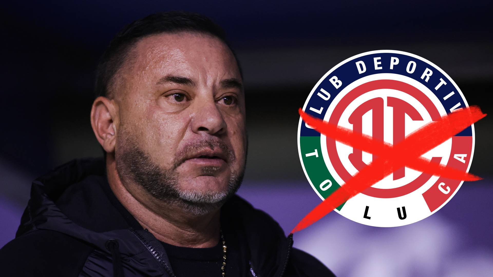 Antonio Mohamed, DT de los Diablos Rojos del Toluca MEXSPORT