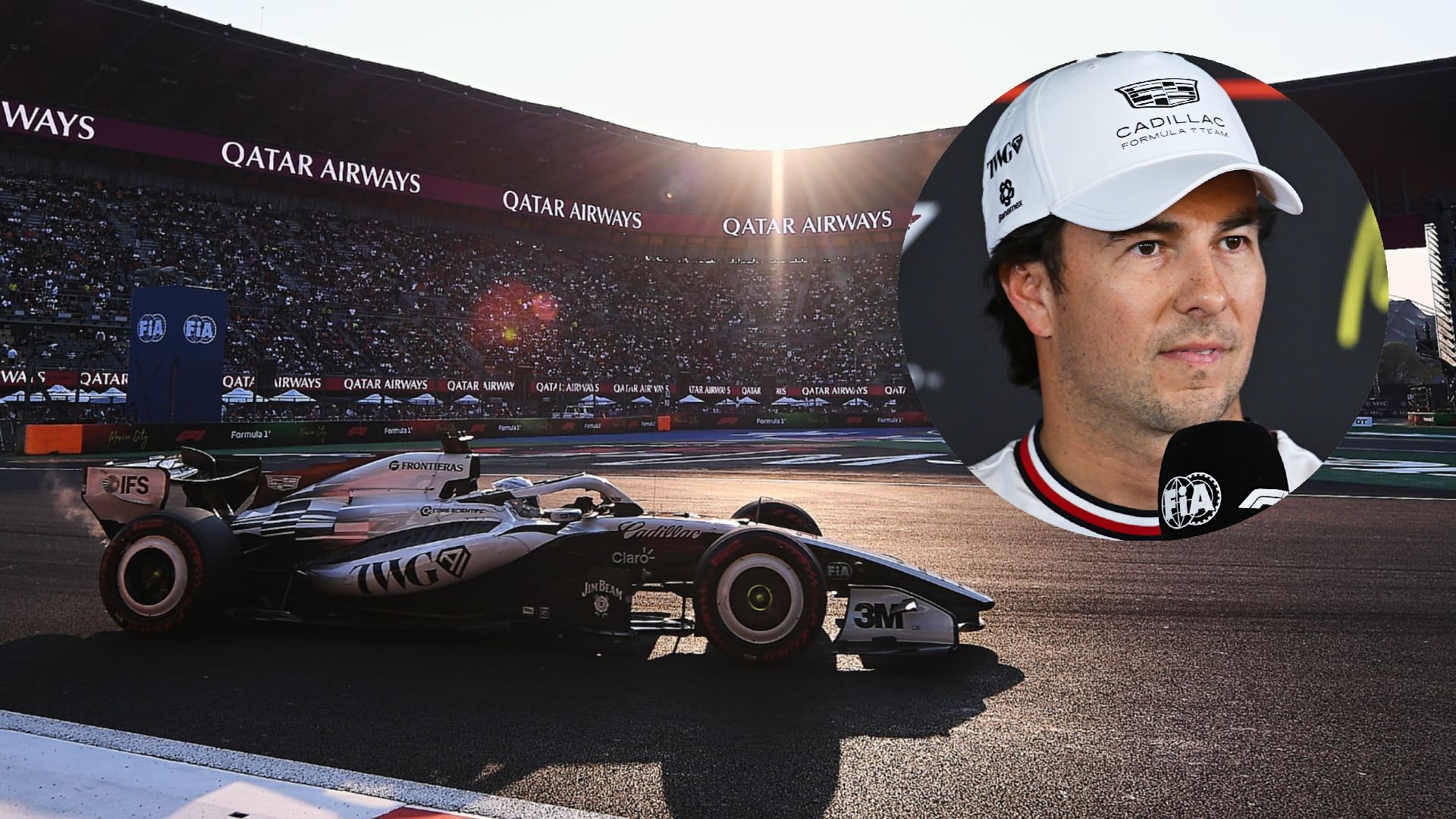 Sergio Pérez afirma que regresará al 100% para los eventos del sábado. MEXSPORT/ESPECIAL