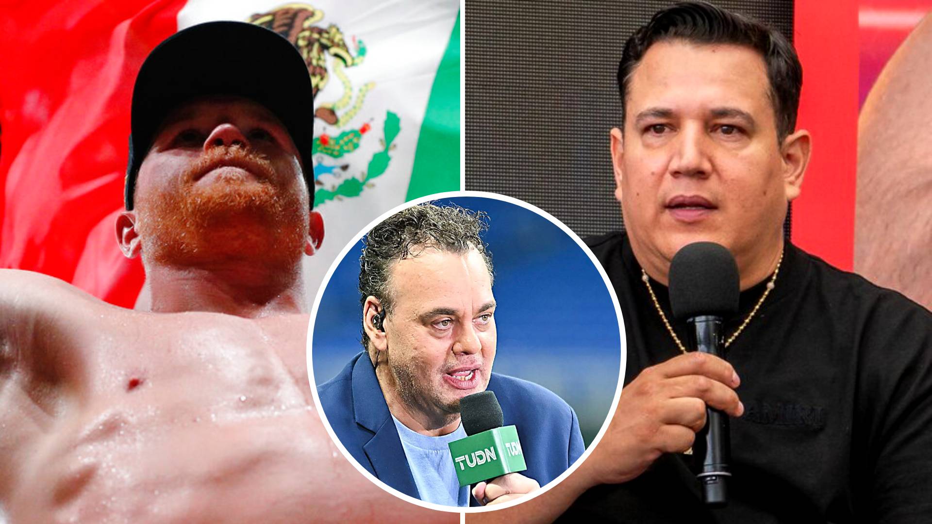 Canelo Álvarez / David Faitelson / Eddy Reynoso LAPRESSE / Captura X