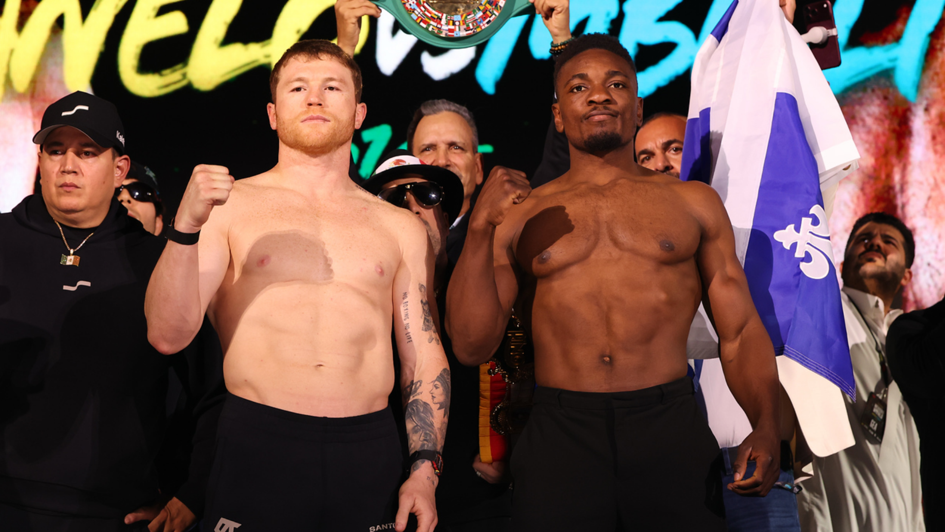 Canelo Álvarez quiere quitarle el invicto a Mbilli. / ESPECIAL