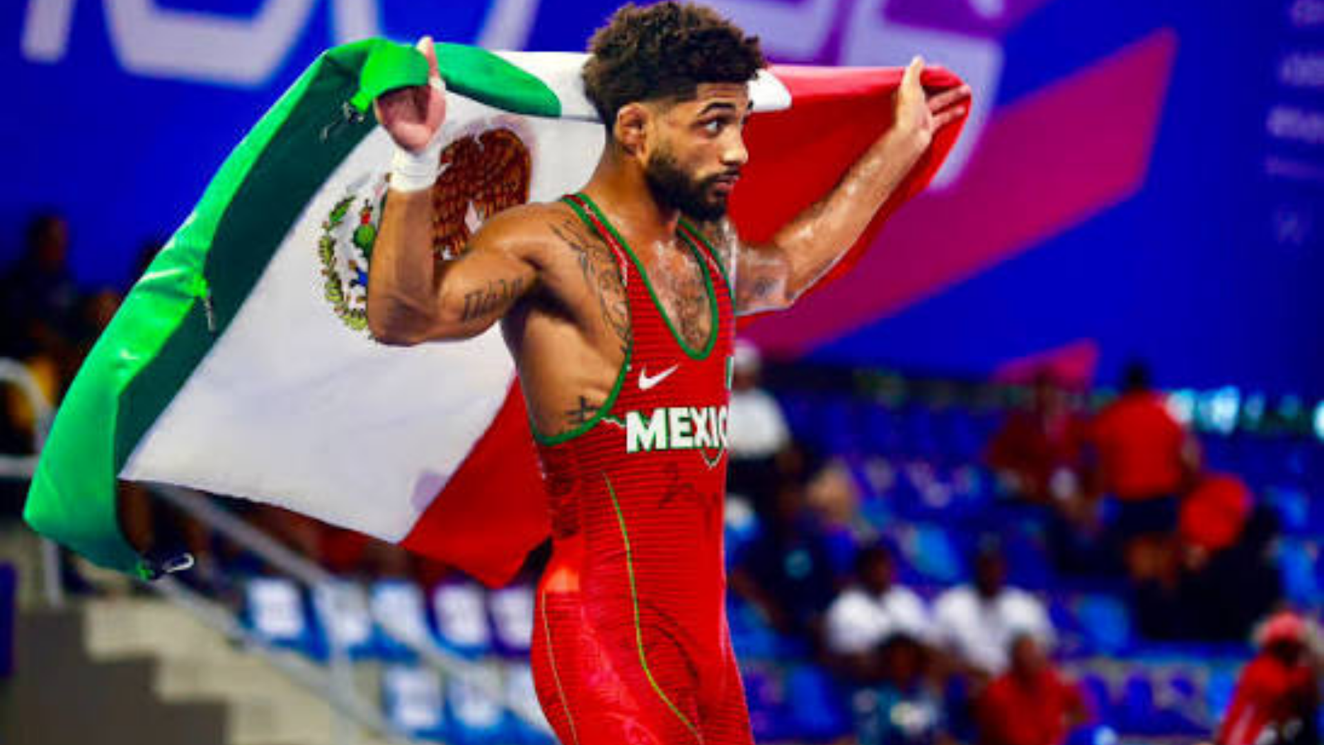 Roman Bravo-Young está en la final del Mundial de Lucha. / ESPECIAL